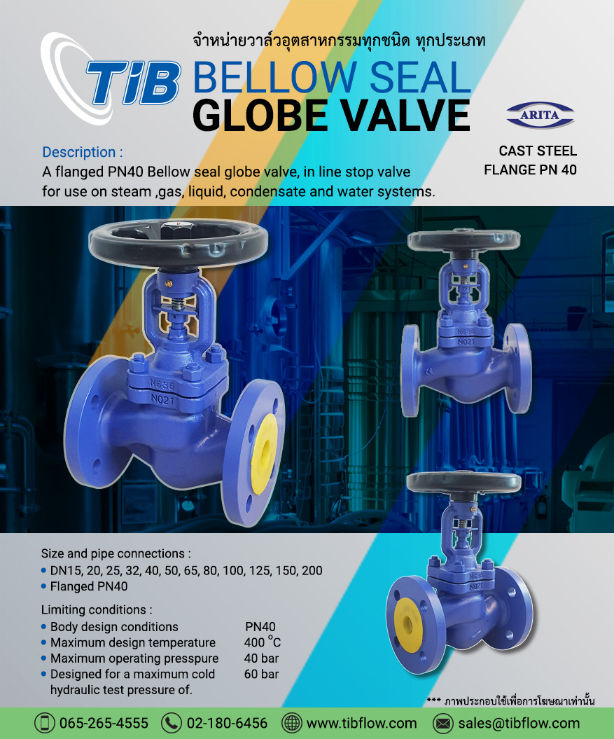 Bellow Seal Globe Valve